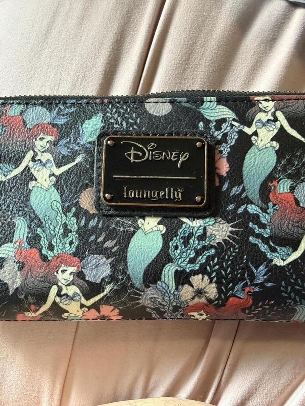Loungefly Disney The Little Mermaid Ariel Zip Around Wallet